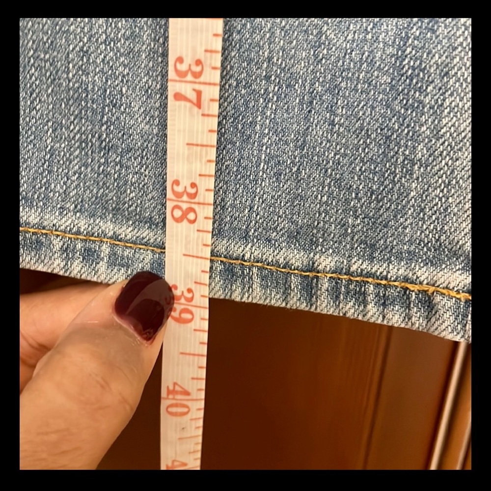 AG The Stevie Slim Straight Jeans light denim blue wash - Picture 5 of 11